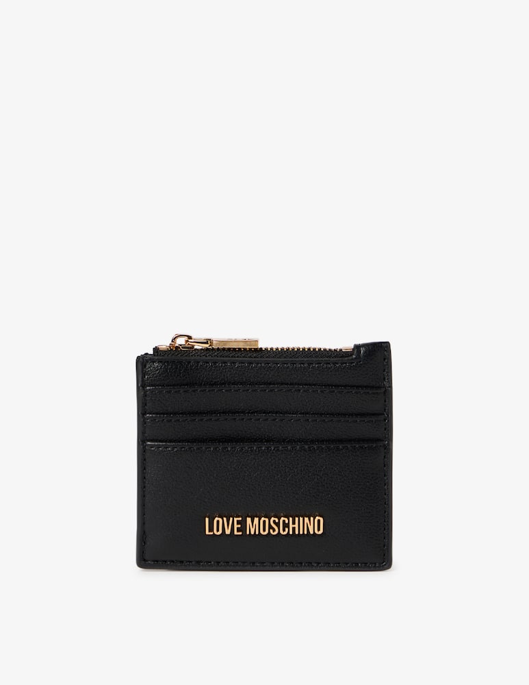 rinascente Love Moschino Heart detail card holder