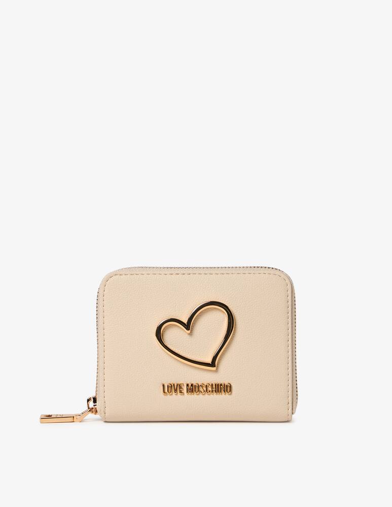 Love Moschino Portafoglio zip con cuore - immagine 1 Love Moschino Portafoglio zip con cuore - immagine 1
