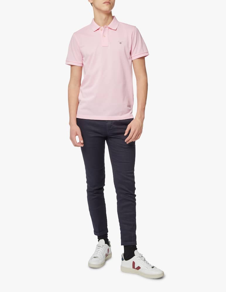 Gant Piquet regular polo - pink - picture 2 Gant Piquet regular polo - pink - picture 2