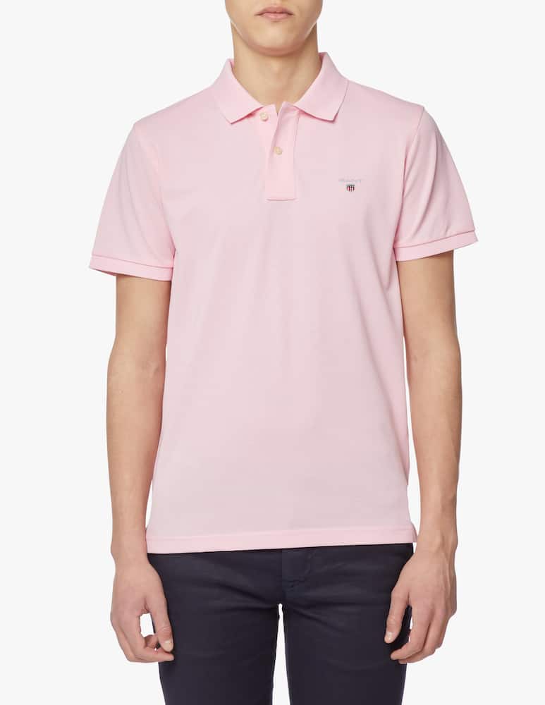 Gant Piquet regular polo - pink - picture 1 Gant Piquet regular polo - pink - picture 1