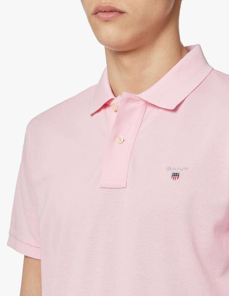 Gant Piquet regular polo - pink - picture 4 Gant Piquet regular polo - pink - picture 4
