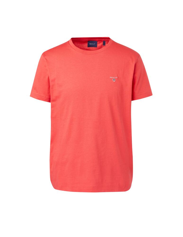 rinascente Gant Maglietta girocollo manica corta basic loghino - rosso