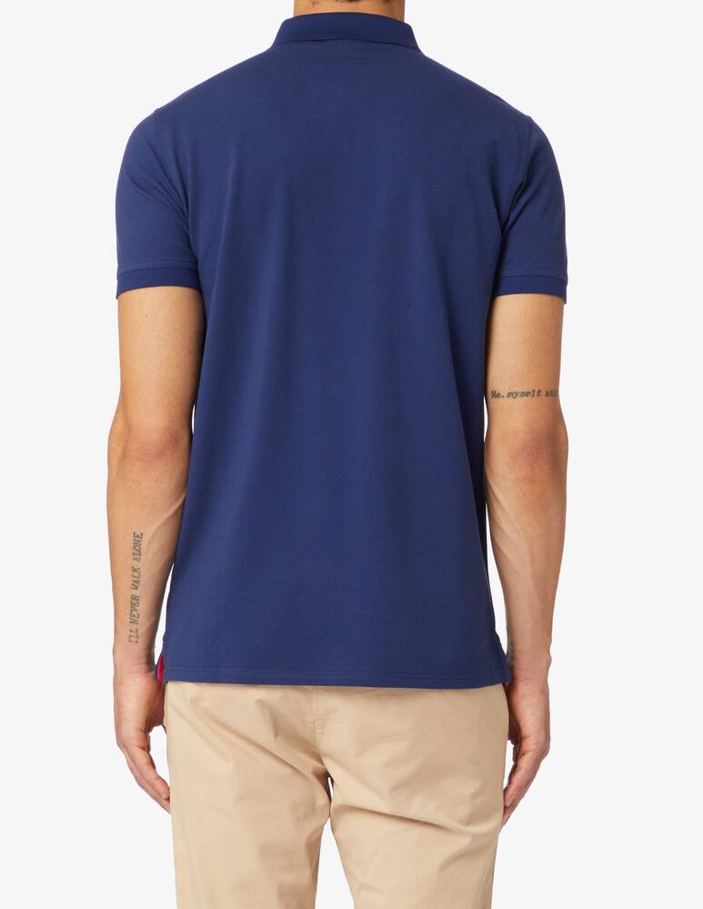 rinascente Gant Contrasting undercollar piquet regular polo - multi