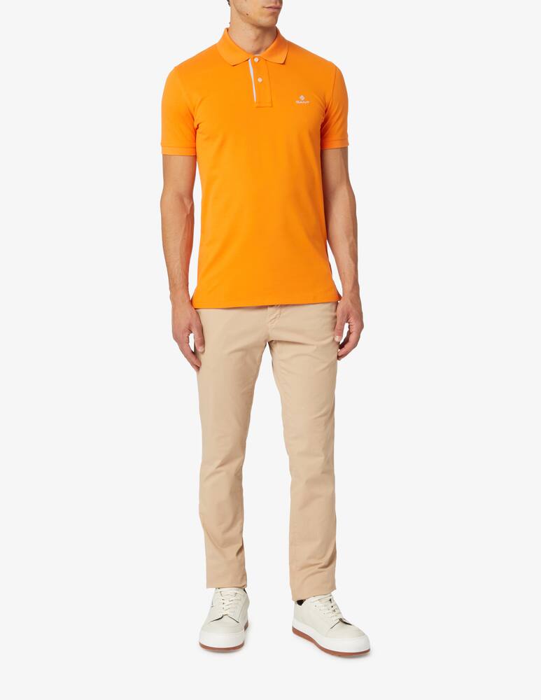 rinascente Gant Polo manica corta regular piquet sottocollo - multicolor