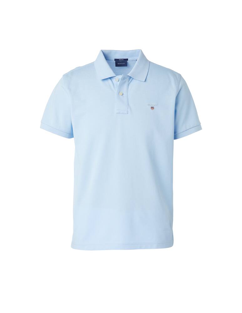 rinascente Gant Piquet regular polo - light blue