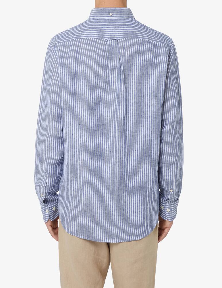 rinascente Gant Camicia manica lunga lino righe - multicolor