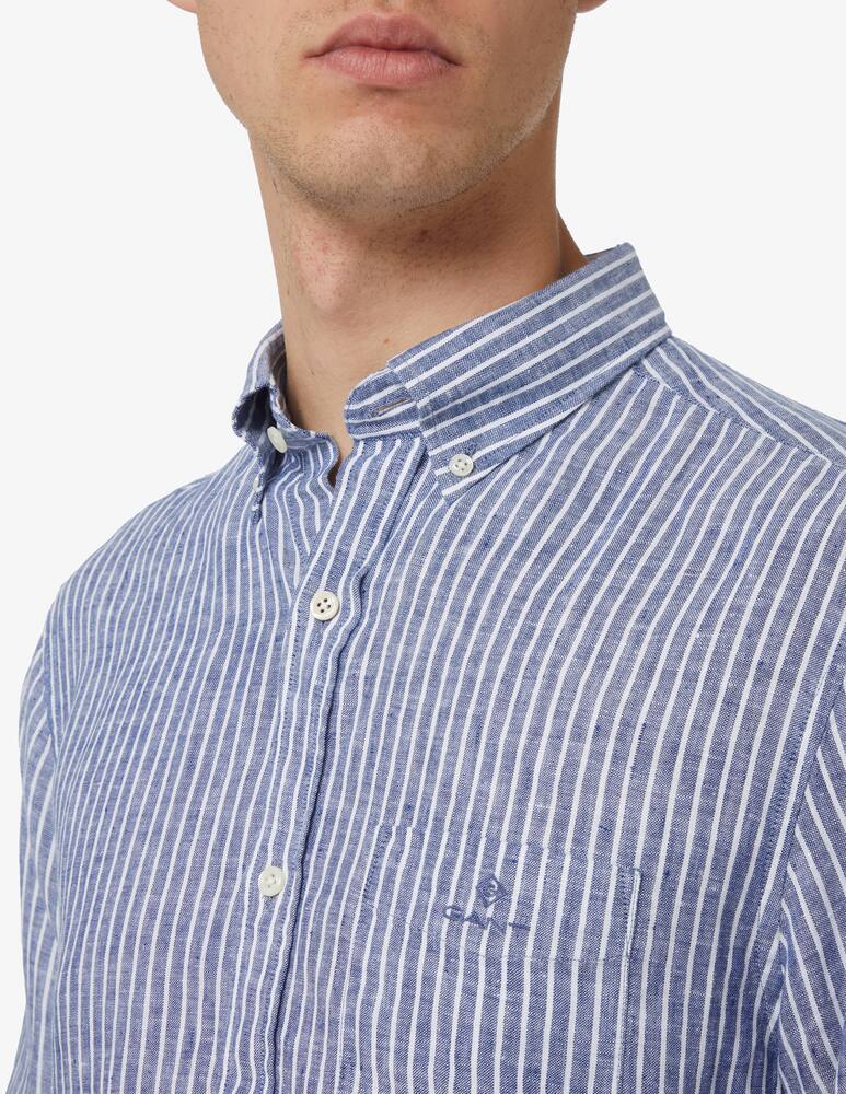 rinascente Gant Camicia manica lunga lino righe - multicolor