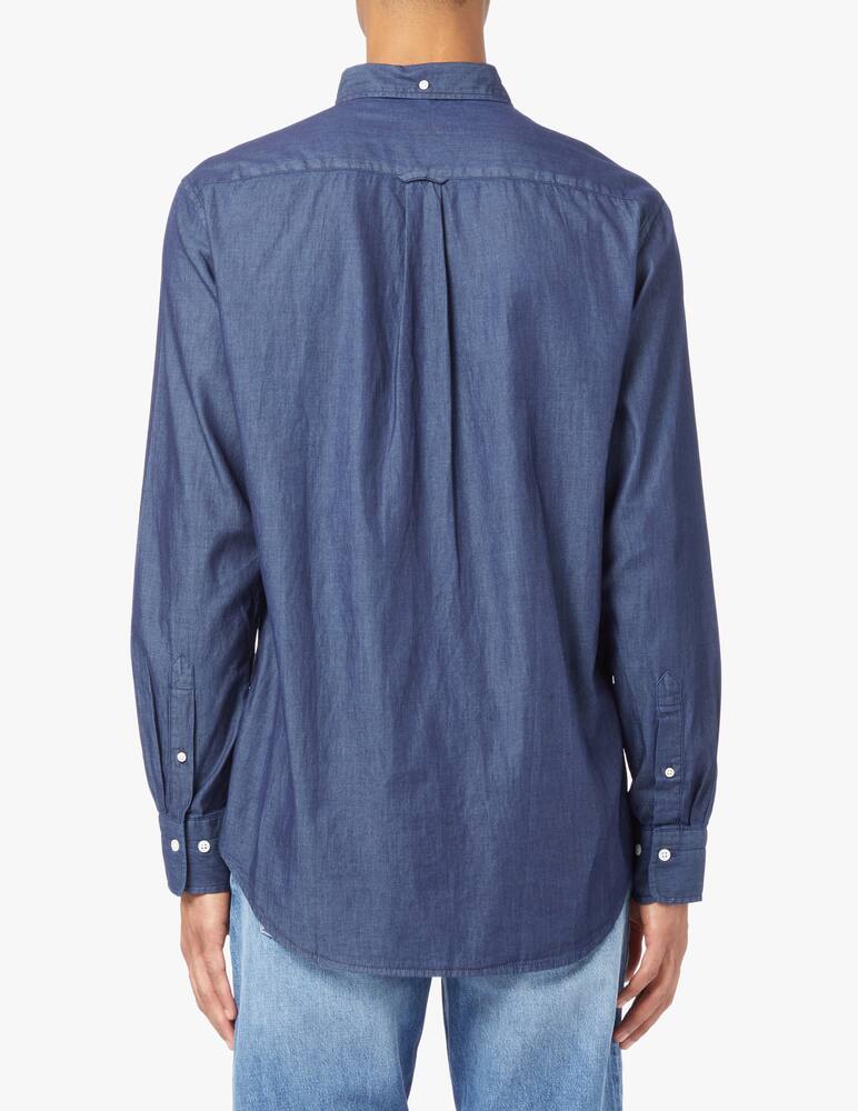 rinascente Gant Denim long sleeve shirt - blue