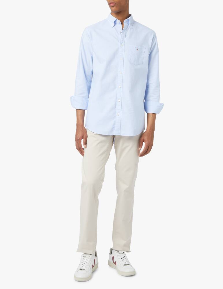 Gant Regular oxford shirt long sleeve shirt - light blue - picture 2 Gant Regular oxford shirt long sleeve shirt - light blue - picture 2