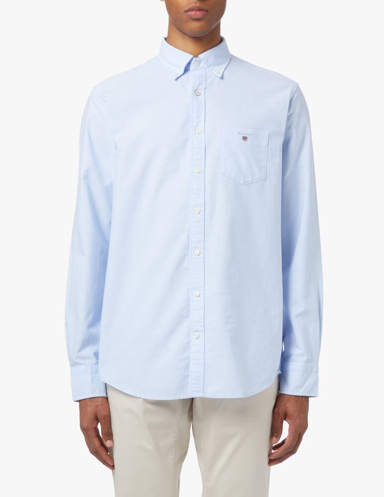 Gant Regular oxford shirt long sleeve shirt - light blue - picture 1 Gant Regular oxford shirt long sleeve shirt - light blue - picture 1