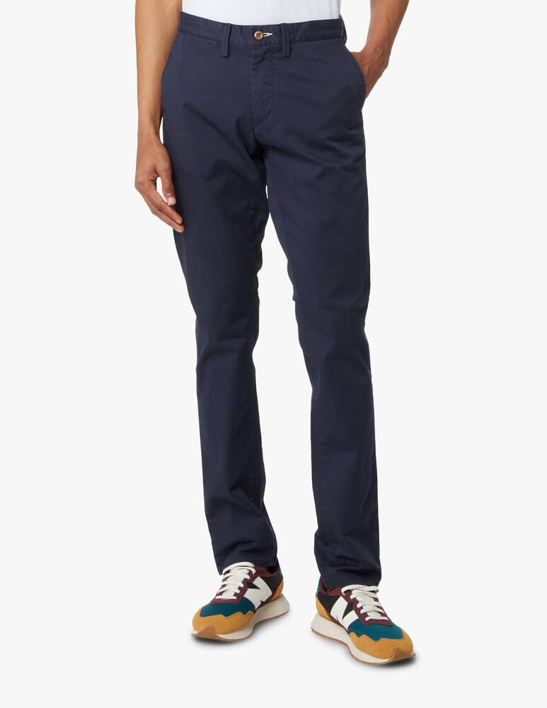 rinascente Gant Twill slim chino pant - blue