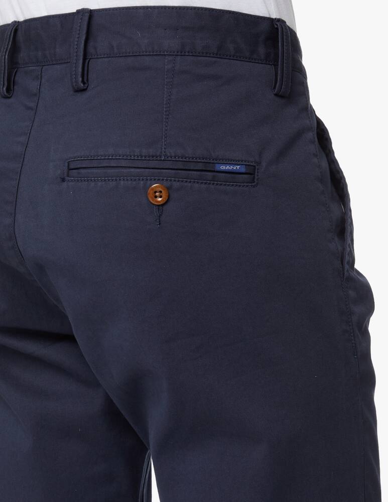 rinascente Gant Twill slim chino pant - blue