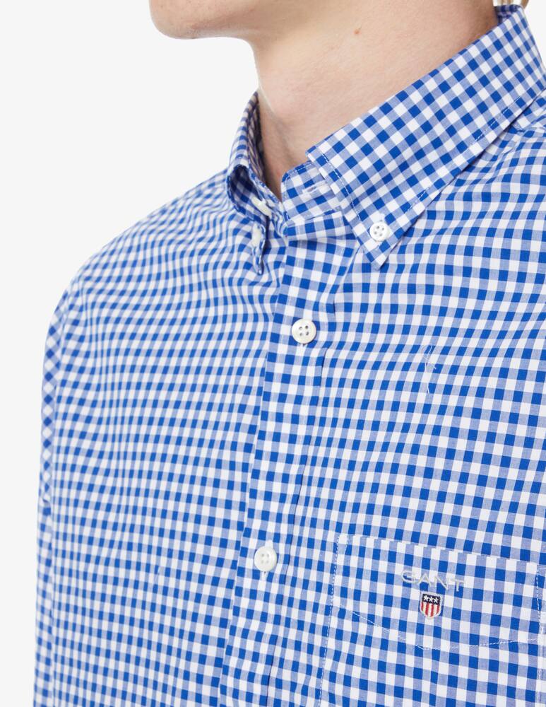 rinascente Gant Camiciaicia manica lunga vichy - Blu