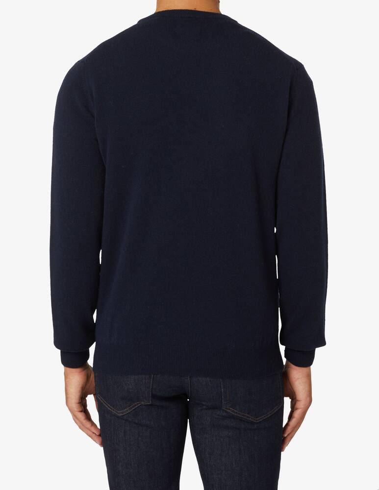 rinascente Gant Lambswool roundneck sweater - Blue