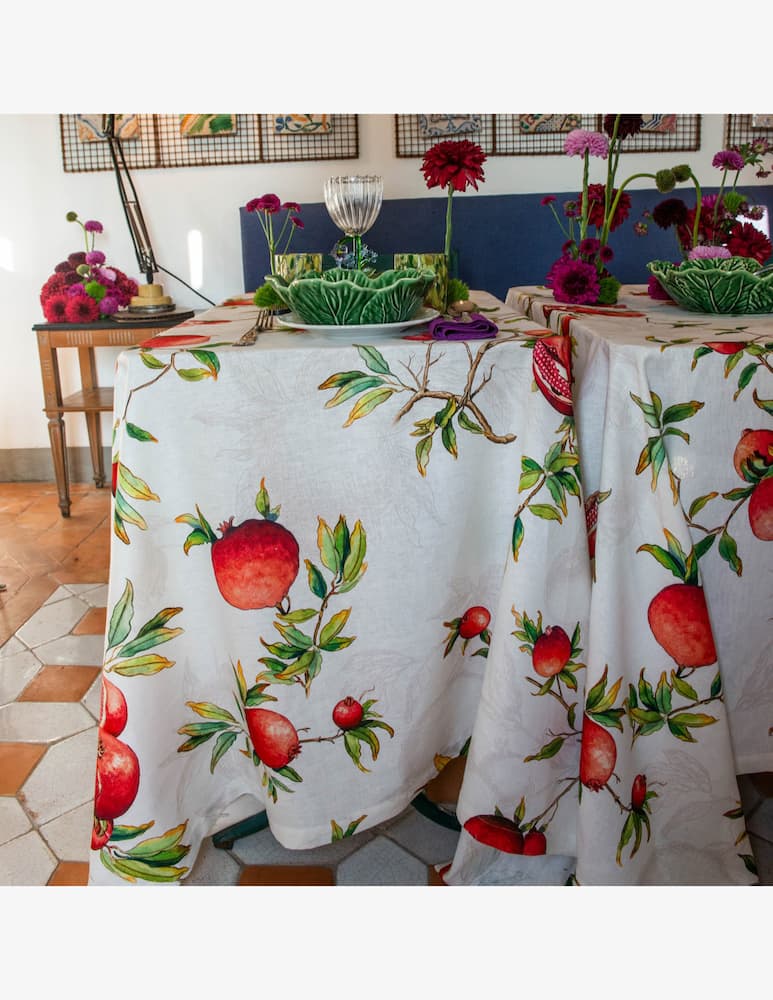 rinascente Tessitura Toscana Rectangular Tablecloth 170x270 Zakuro