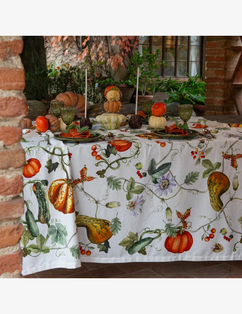 rinascente Tessitura Toscana Tovaglia Rotonda 170⌀ Kurbis