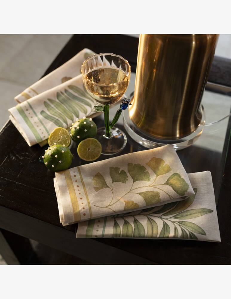 rinascente Tessitura Toscana Set 4 Tovaglioli 46x46 Tamarindo