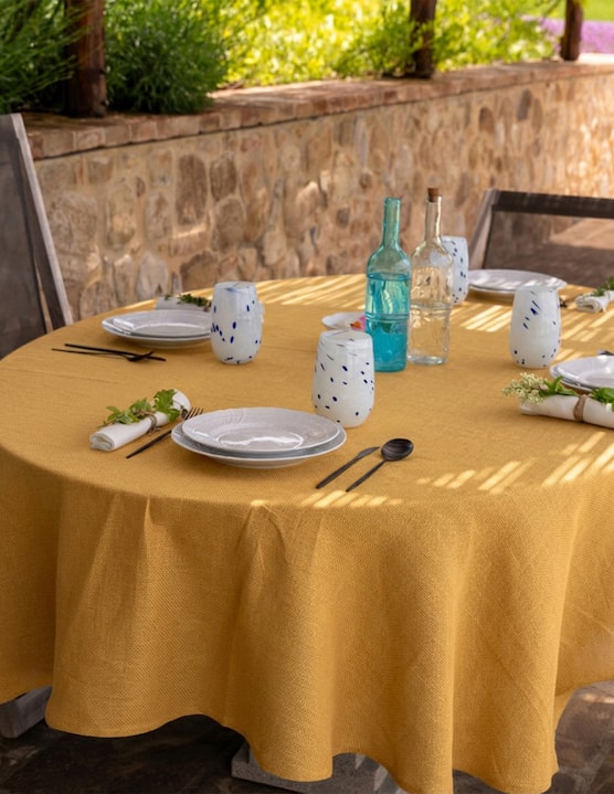 Tessitura Toscana - Round tablecloth Tiziano - €148,50