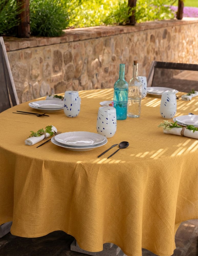 Tessitura Toscana Square tablecloth Tiziano - picture 1