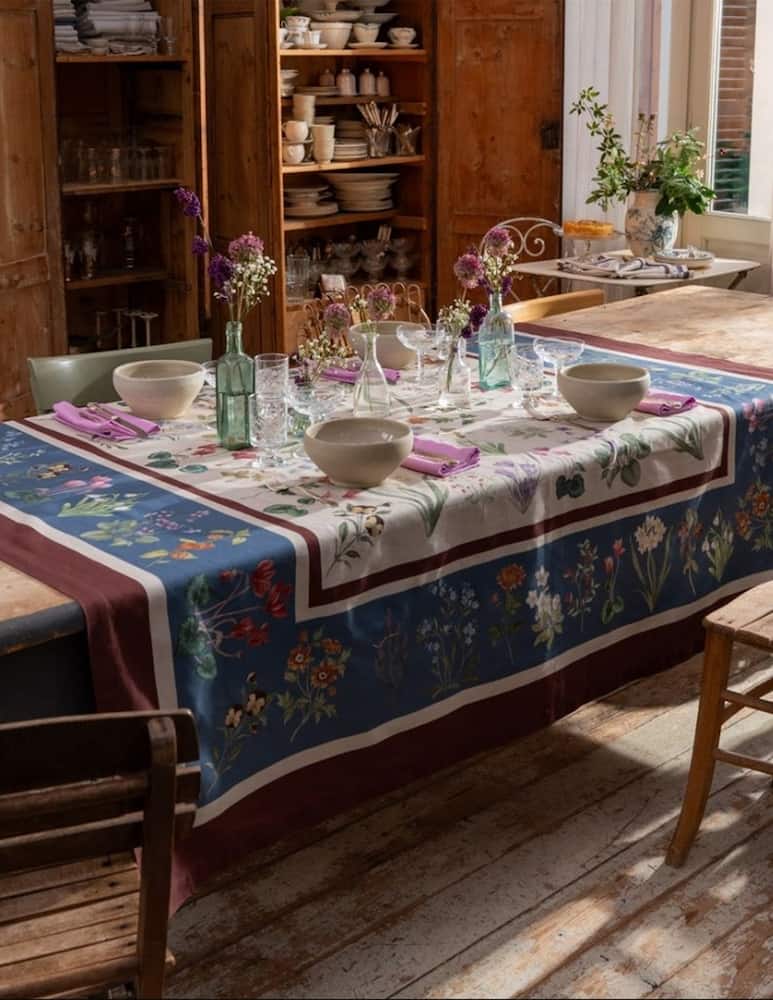 Tessitura Toscana Pernilla Rectangular Tablecloth - picture 1 Tessitura Toscana Pernilla Rectangular Tablecloth - picture 1