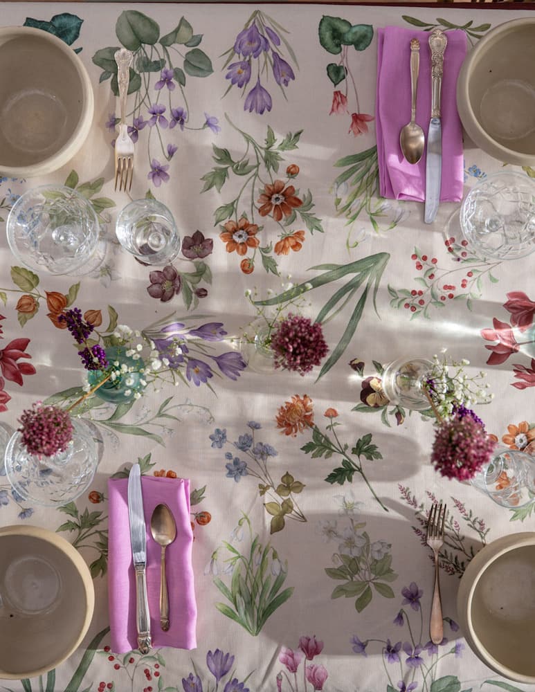 Tessitura Toscana Pernilla Rectangular Tablecloth - picture 2 Tessitura Toscana Pernilla Rectangular Tablecloth - picture 2