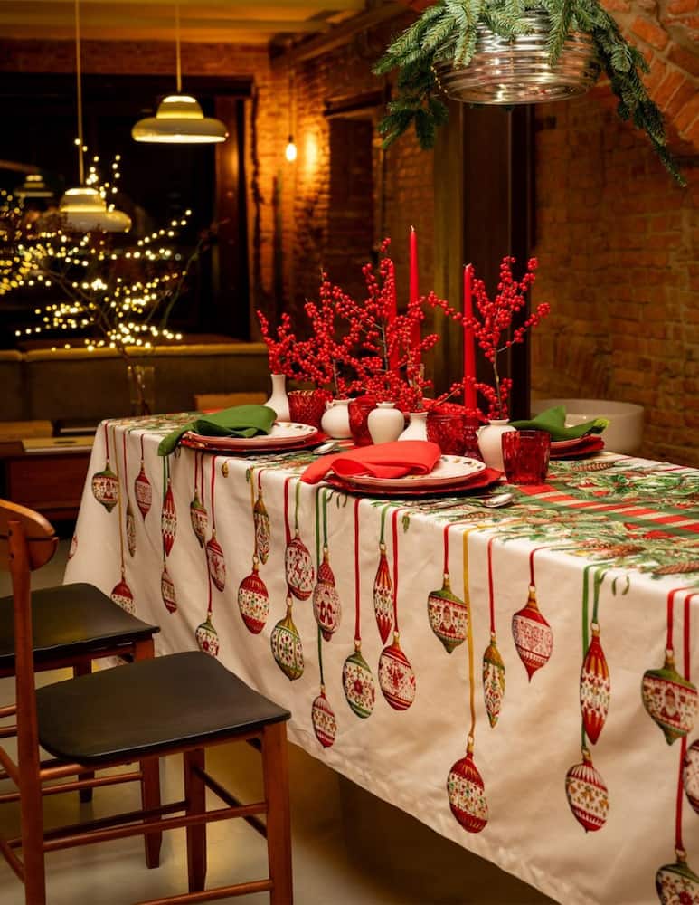 Tessitura Toscana Pinoel Rectangular Tablecloth - picture 1 Tessitura Toscana Pinoel Rectangular Tablecloth - picture 1
