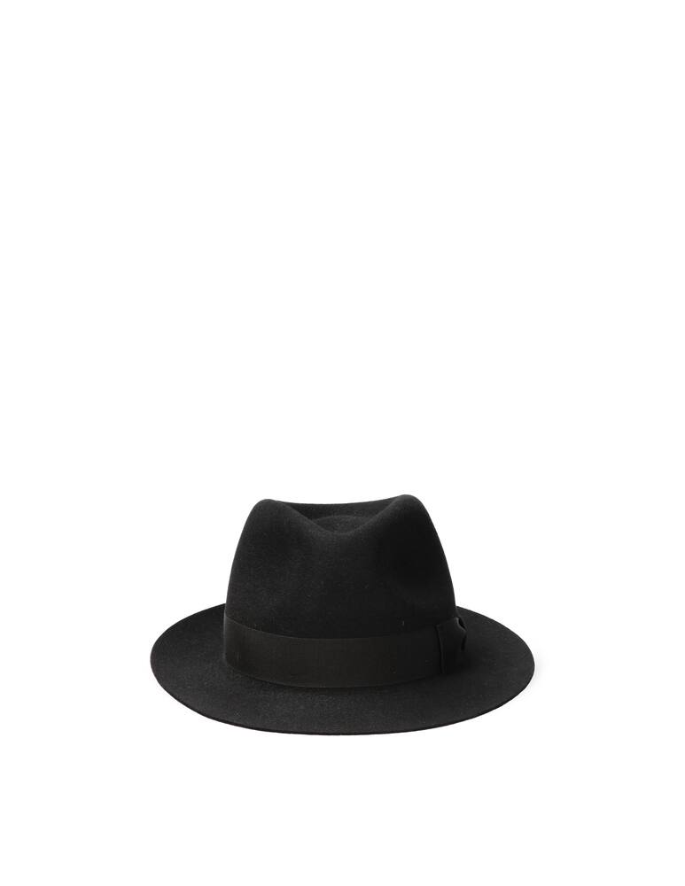 rinascente Borsalino Fedora shaved felt small brim