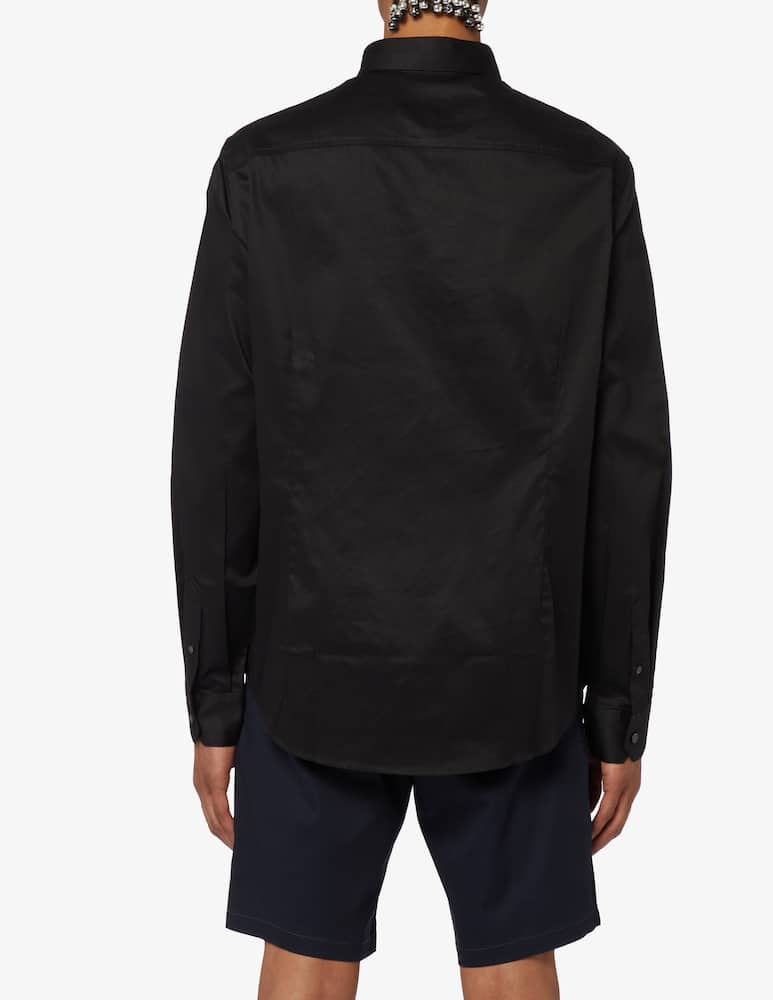 Armani Exchange Camicia manica lunga satin - immagine 3 Armani Exchange Camicia manica lunga satin - immagine 3