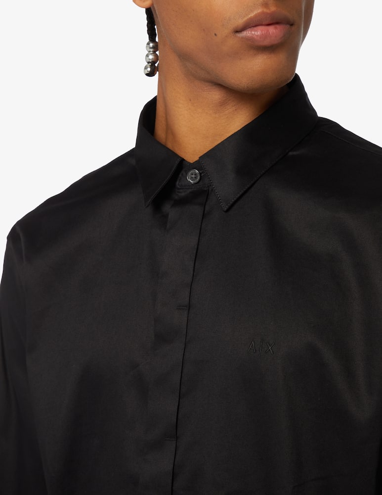 Armani Exchange Camicia manica lunga satin - immagine 4 Armani Exchange Camicia manica lunga satin - immagine 4