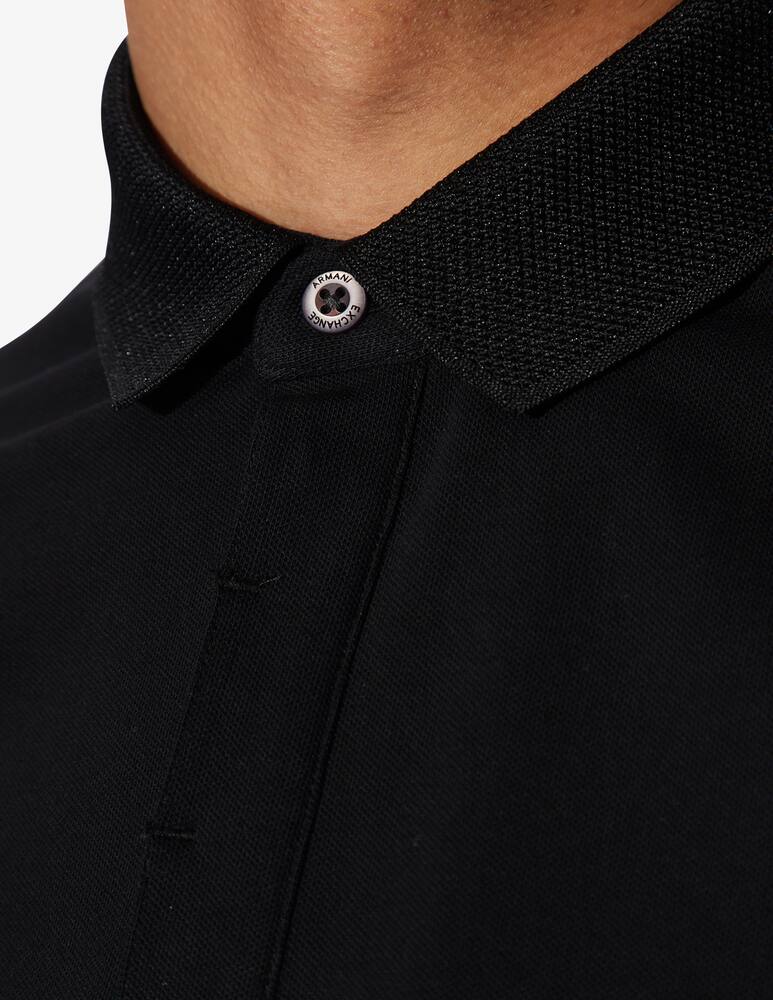 rinascente Armani Exchange Polo piquet stretch slim