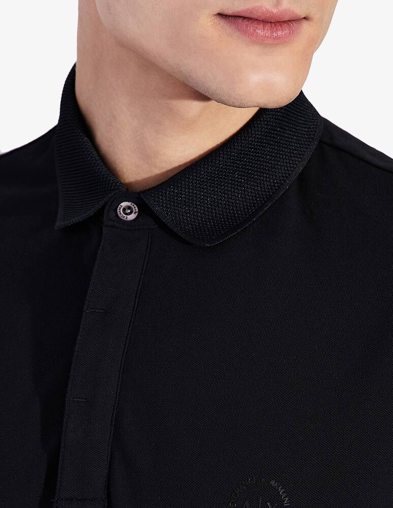 rinascente Armani Exchange Polo piquet slim stretch