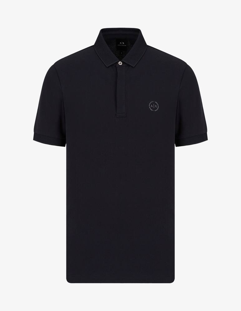rinascente Armani Exchange Polo piquet slim stretch