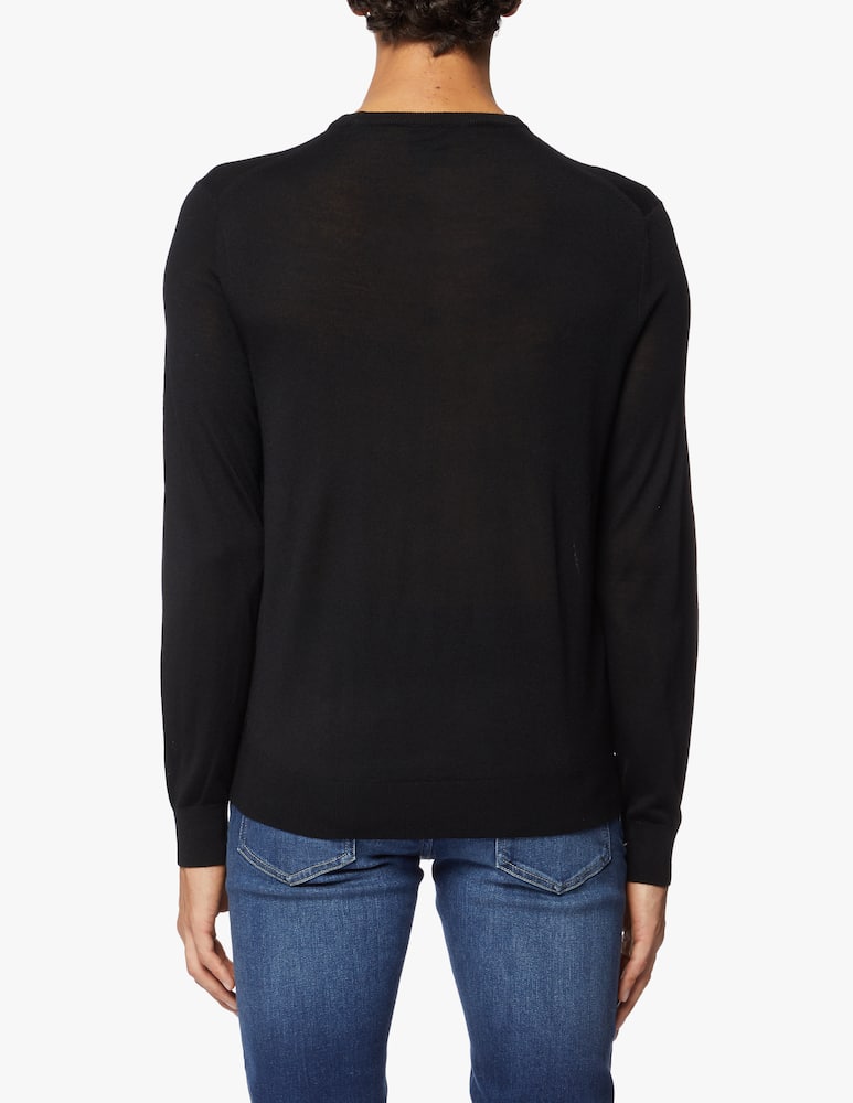 rinascente Armani Exchange Wool roundneck jumper - Black