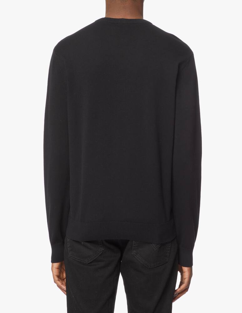 Armani Exchange Cicle logo cotton sweater - black - picture 4 Armani Exchange Cicle logo cotton sweater - black - picture 4