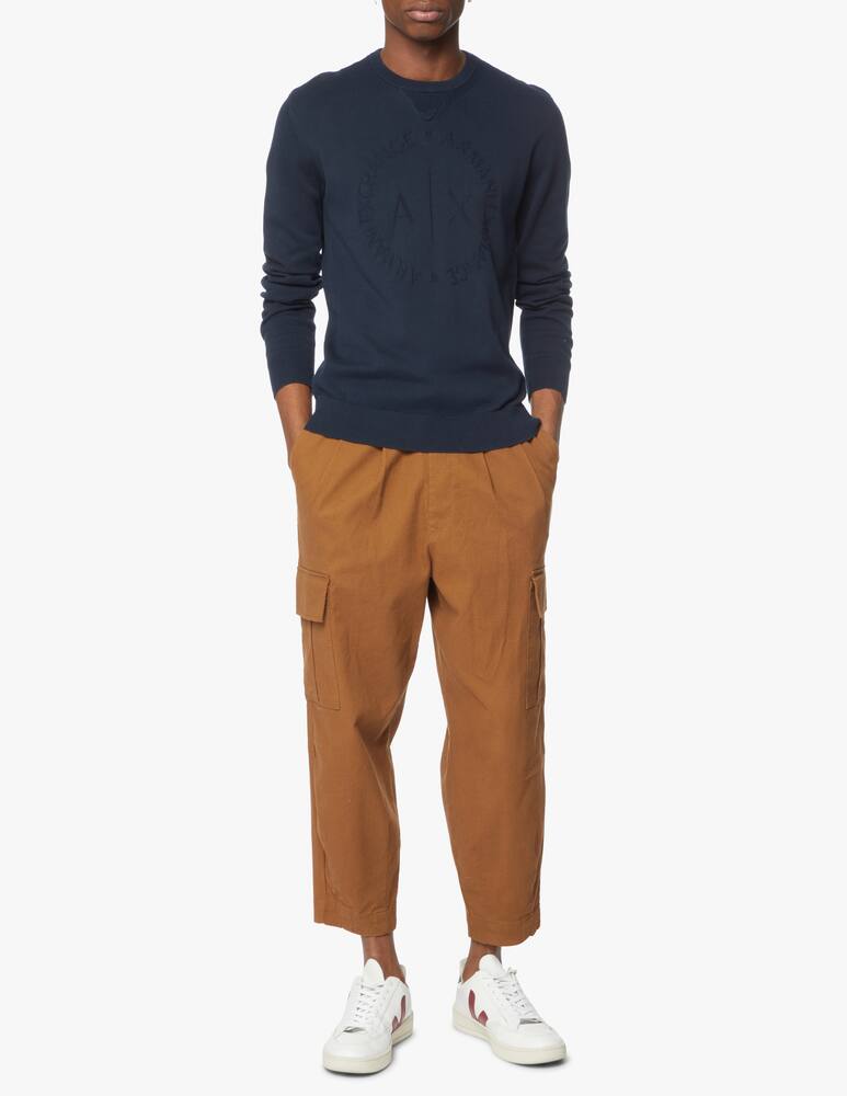 rinascente Armani Exchange Maglia girocollo con logo 