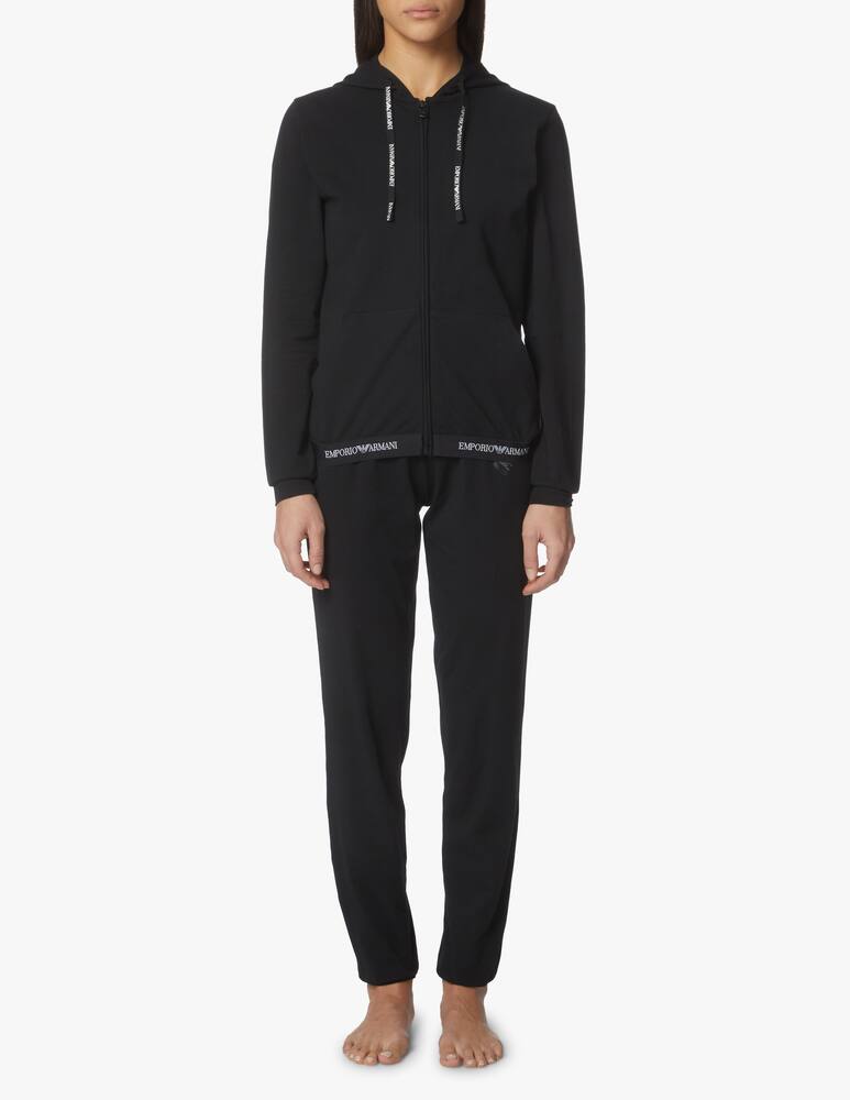 Emporio Armani Cotton hoodie and trouers - picture 1 Emporio Armani Cotton hoodie and trouers - picture 1