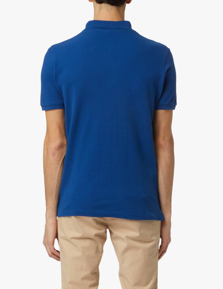 rinascente Paul & Shark Polo mc piquet tu logo tricolore - blu