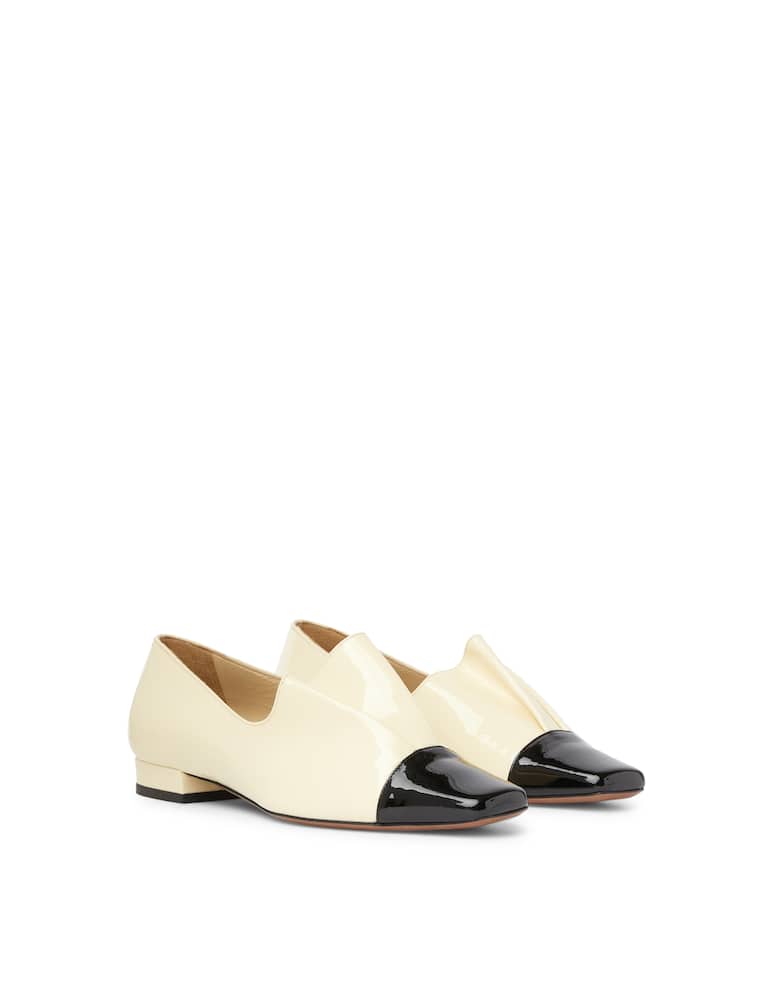 rinascente L'Autrechose Leather bicolor ballet flat
