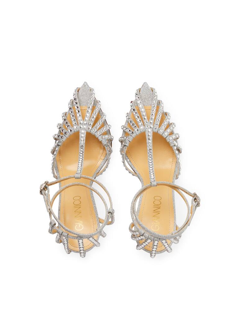 rinascente Giannico Eve strass 100 sandals