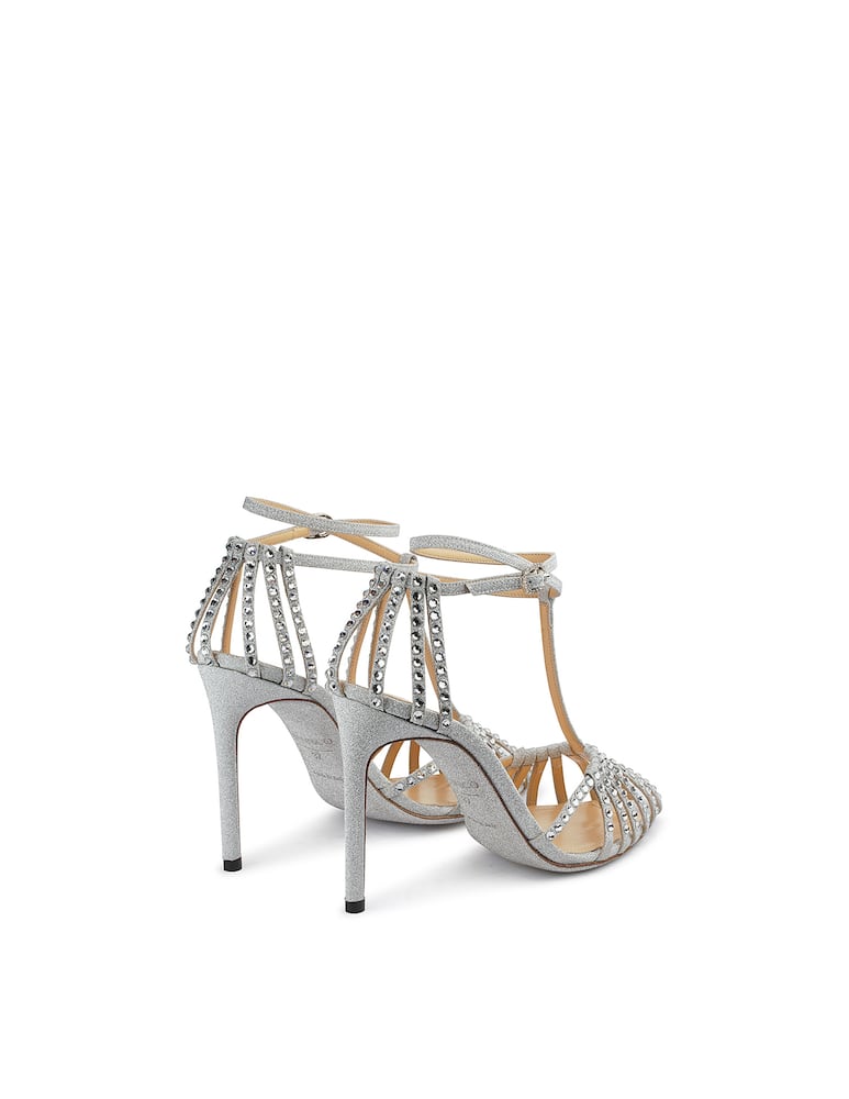 Giannico Sandali con tacco Eve strass - immagine 3 Giannico Sandali con tacco Eve strass - immagine 3
