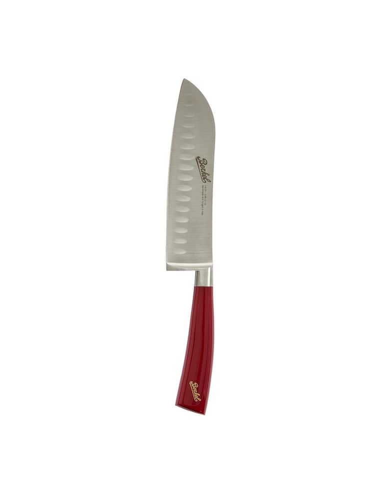 Berkel Santoku Knife Elegance Red 18 cm - picture 1 Berkel Santoku Knife Elegance Red 18 cm - picture 1