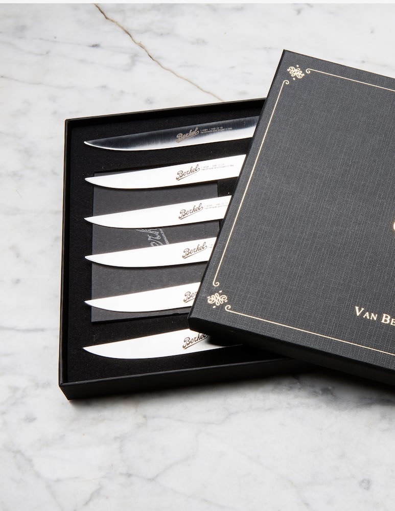 rinascente Berkel Elegance Bianco Bistecca Set 6 pezzi - Bianco