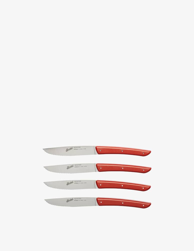 rinascente Berkel Color Coltelli Bistecca Set 4Pz