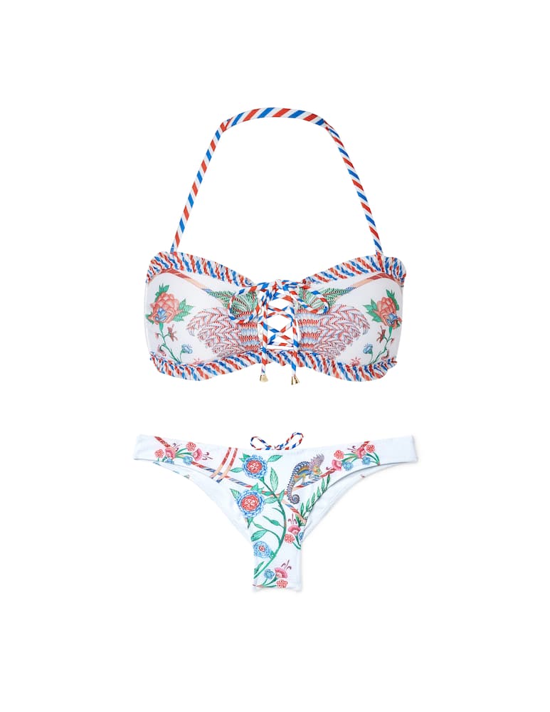 rinascente Pin-Up Stars Bikini a fascia imbottita Camaleonte