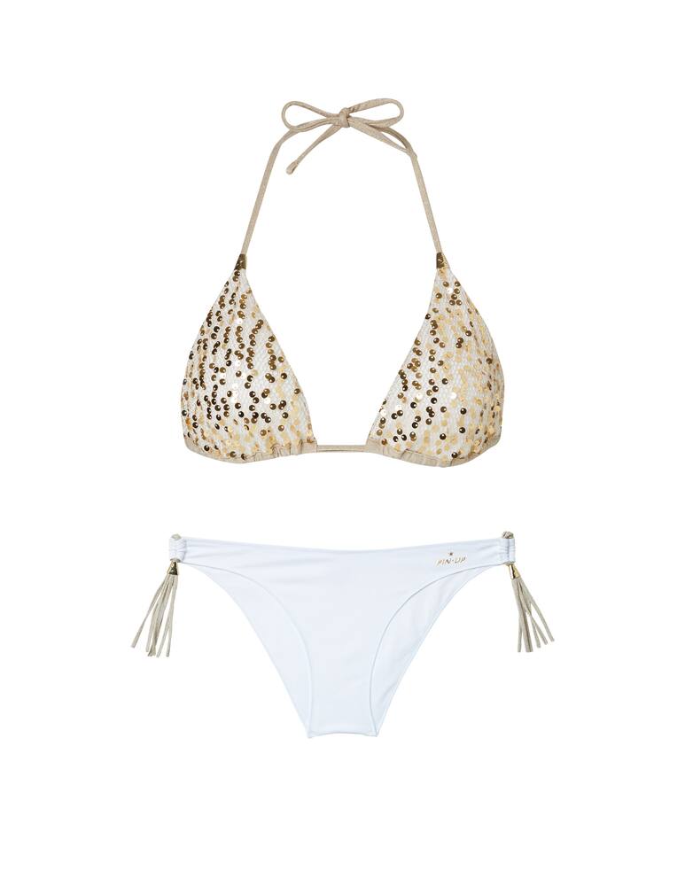 rinascente Pin-Up Stars Triangle sequins bikini