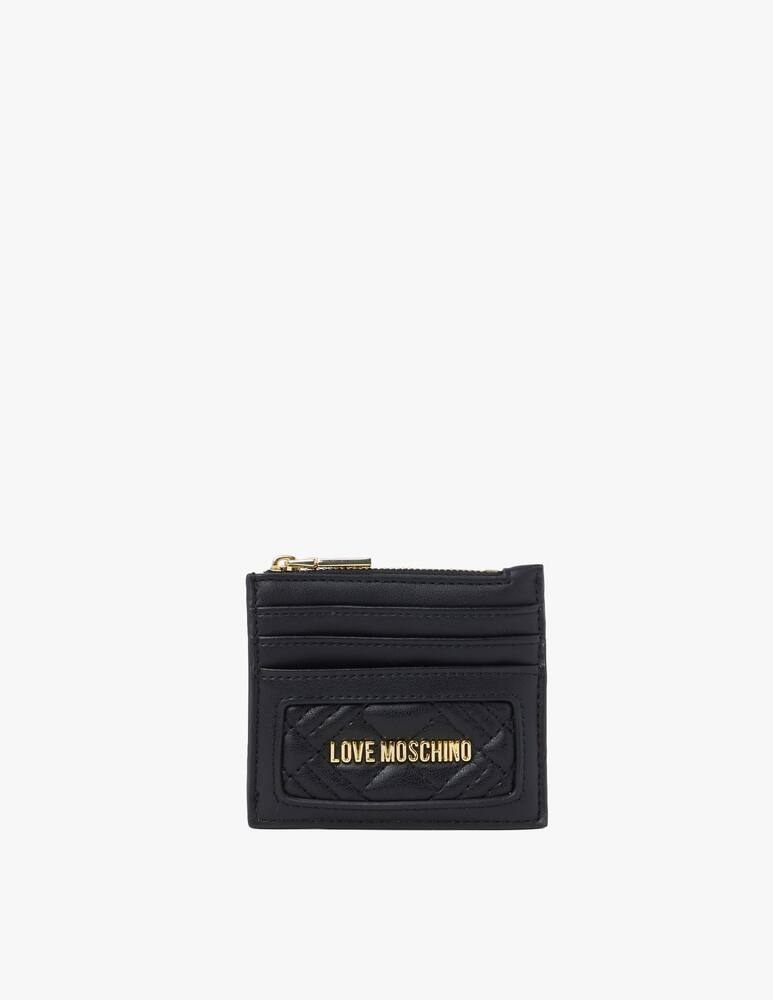 Love Moschino Portacarte trapuntata - immagine 1 Love Moschino Portacarte trapuntata - immagine 1