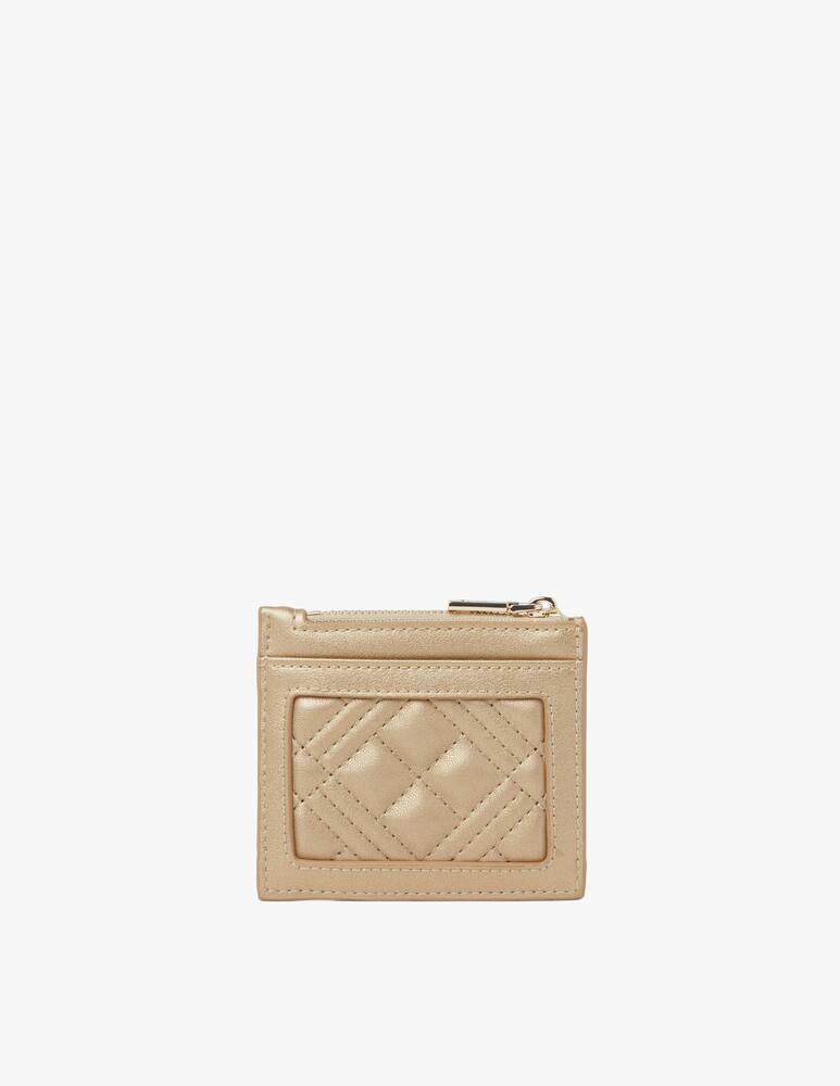 rinascente Love Moschino Quilted cardholder zip