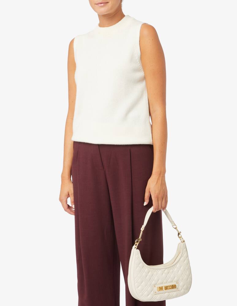 rinascente Love Moschino Borsa a mezzaluna trapuntata