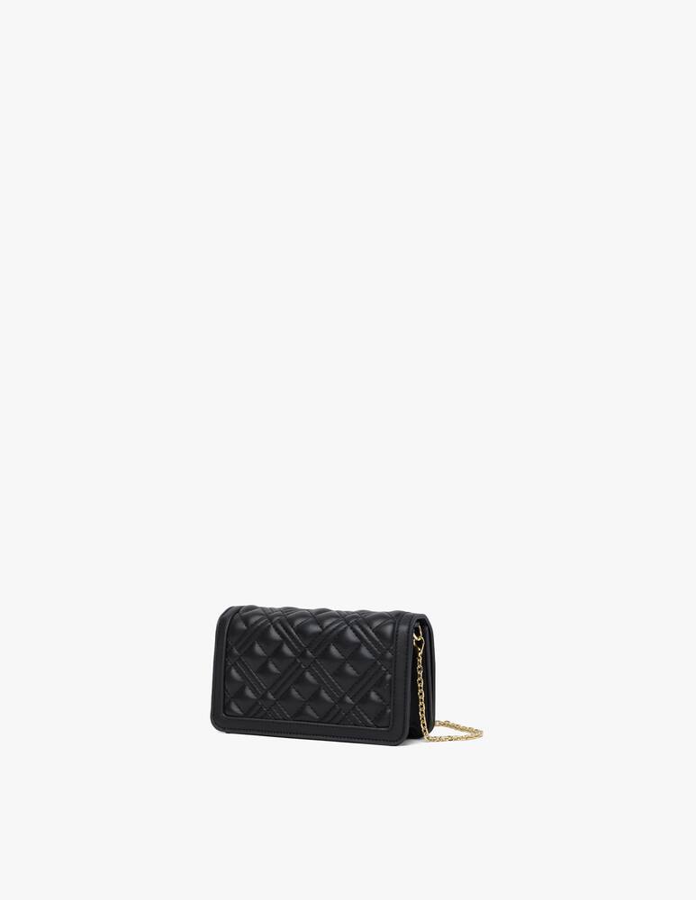 rinascente Love Moschino Quilted flap micro bag