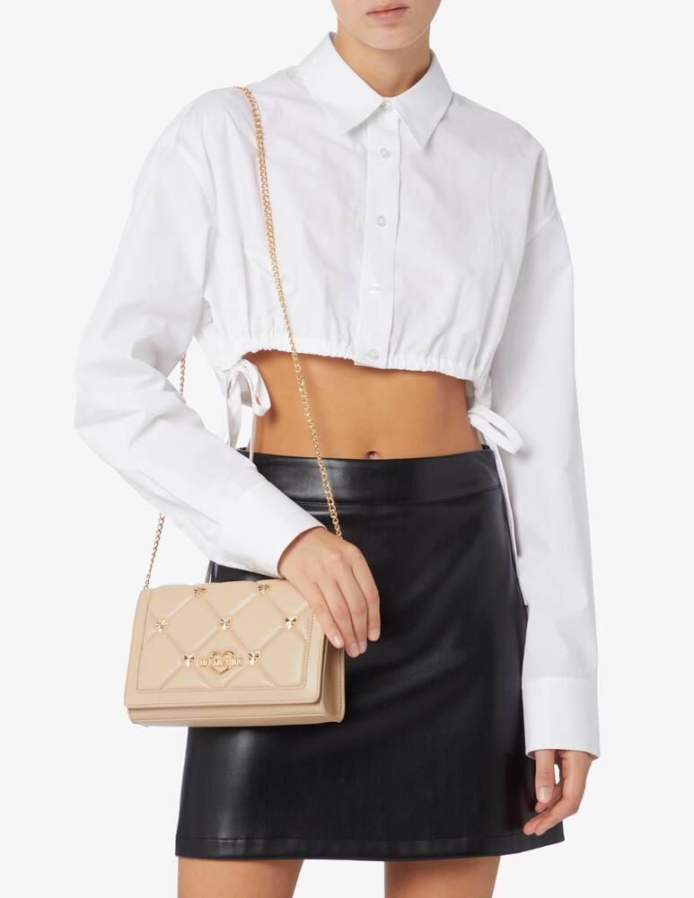 rinascente Love Moschino Jewel chain stud bag